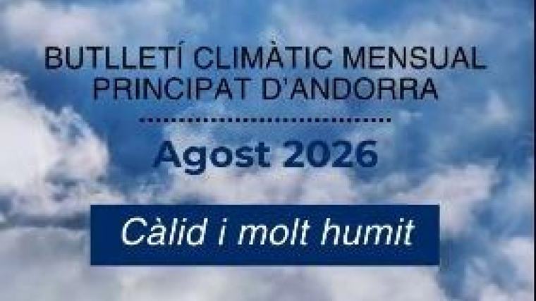 Andorra registra el tercer agost més càlid des del 1950