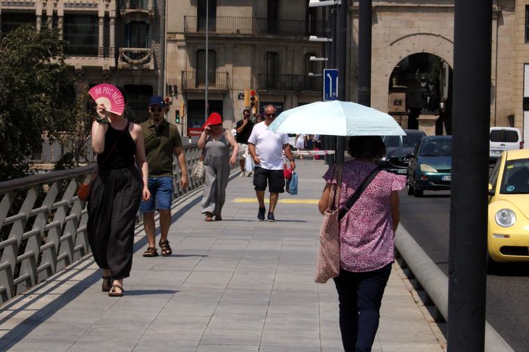 Temperatures rècord al setembre a Catalunya: moltes zones de l'interior han passat dels 40 °C aquest dissabte