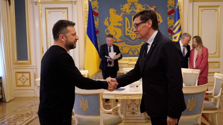 Illa es reuneix amb Zelenski a Kíiv i reforça el suport de Catalunya a Ucraïna