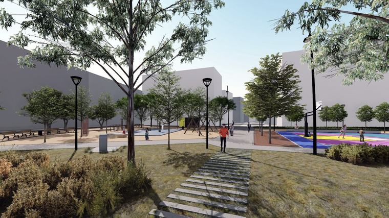 L'AMB transforma tres parcs del Baix Llobregat amb més llum, zones de joc i espais verds