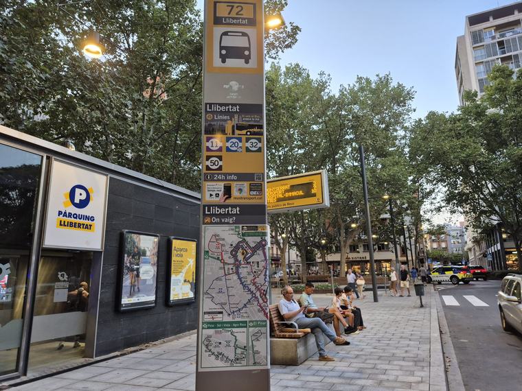 Reus Transport reactiva la parada Llibertat del bus urbà amb l'inici del curs escolar