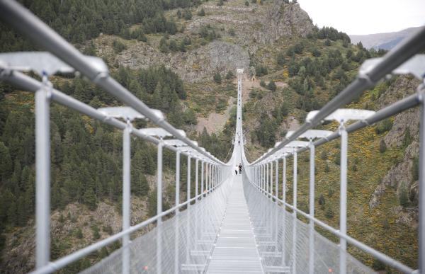 Canillo celebra el Dia de Meritxell amb un 50% de descompte en el Pont Tibetà