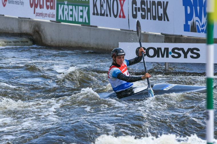 Mònica Doria es queda a sis centèsimes de la final de canoa a Vaires-sur-Marne