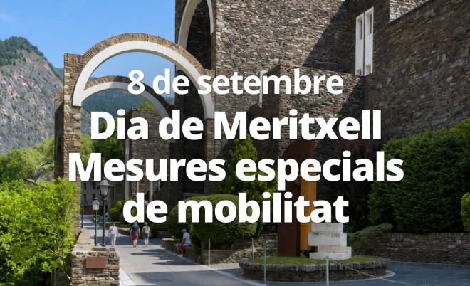 Restriccions viàries a Andorra el dimarts pel Dia de Meritxell