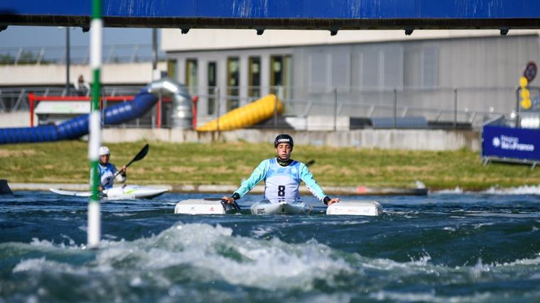 Mònica Doria cau a la primera eliminatòria en caiac cross a París